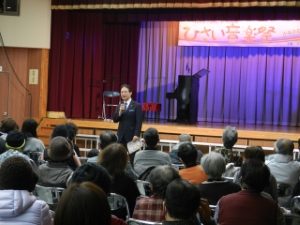 写真：ひさい音楽祭 挨拶