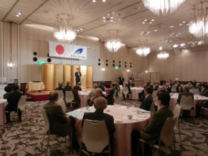 写真:平成27年津市老人クラブ連合会新年祝賀会 挨拶
