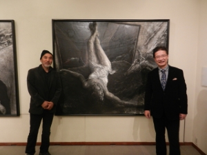 写真：倉岡雅さん個展 鑑賞