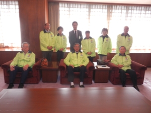 写真：NPO日本シルバークラブ　来訪