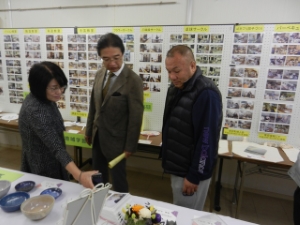 写真：地区文化祭 鑑賞1