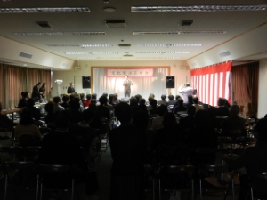 写真：地区文化祭 挨拶1