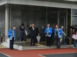 写真：一志町ふれあいまつり 挨拶