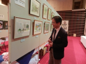 写真：地区文化祭 鑑賞