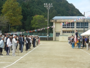 写真：地区運動会 挨拶1