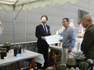 写真：久居まつり 激励