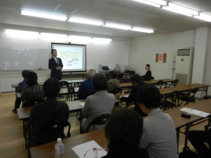 写真：認知症勉強会 挨拶