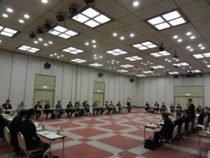 写真：三師会懇談会、意見交換会