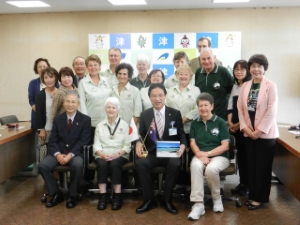 写真：ザ・フレンドシップフォースオブ三重「オーストラリア・メルボルン訪日団」来訪