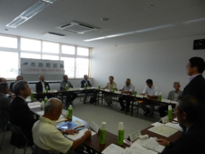 写真：【市政懇談会】自治会連合会一志支部