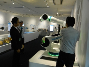 写真：ナブテスコ株式会社精機カンパニー津工場 視察