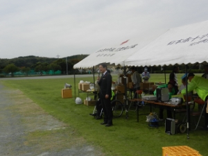 写真：第10回津身連体育大会 挨拶