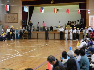 写真：地区運動会 挨拶1