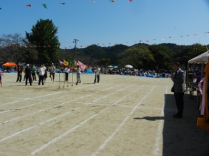 写真：地区運動会 挨拶