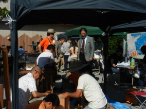 写真：ひろば de 自然体験 激励