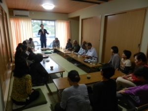 写真：半田地域サロン「喜楽会」見学