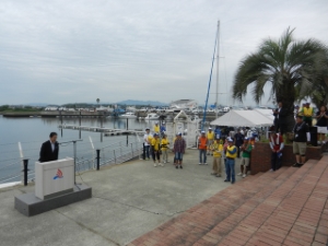 写真：第9回海のバリアフリーまつり 挨拶