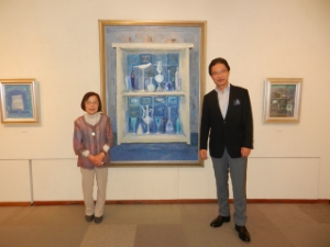 写真：柳瀬たか子さん個展 鑑賞