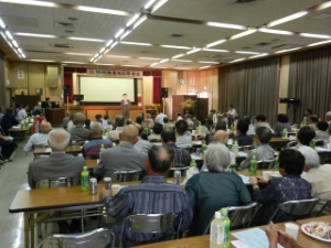 写真：地区敬老会 挨拶4