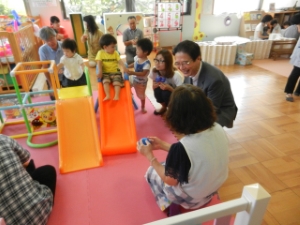 写真：子育て支援団体 ソフリエみえ 視察