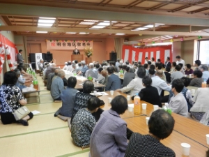 写真：地区敬老会 挨拶3
