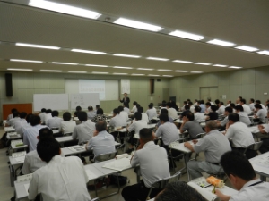 写真：平成26年度 担当主幹級研修 講話