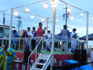 写真：夏まつり 挨拶2