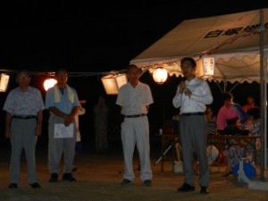 写真：夏まつり 挨拶13