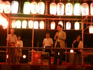 写真：夏まつり 挨拶18