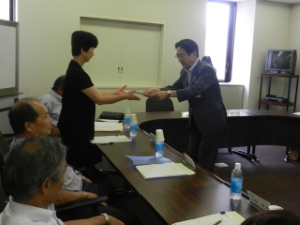 写真：津市スポーツ推進審議会委員 委嘱