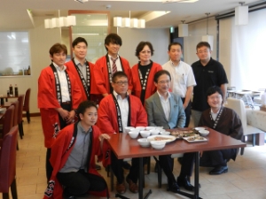 写真：中伊勢温泉郷地域ブランド松阪牛メニュー共同開発 発表試食会