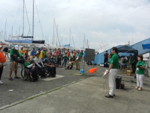 写真：第7回三重ハンザクラス交流大会開会式 挨拶