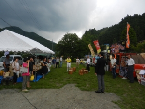 写真：第2回みすぎ市場 挨拶