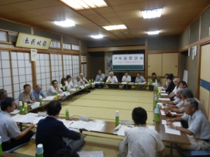 写真：【市政懇談会】藤水地区自治会連合会