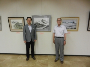 写真：墨鈴会 第11回水墨南画合同展 鑑賞