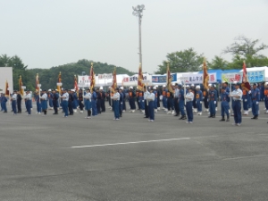 写真：平成26年度三重県消防操法大会