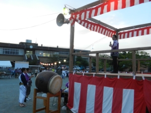 写真：夏まつり 挨拶1