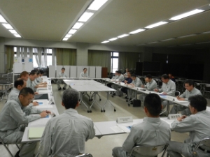 写真：平成26年台風第8号に係る第1回津市災害対策本部会議