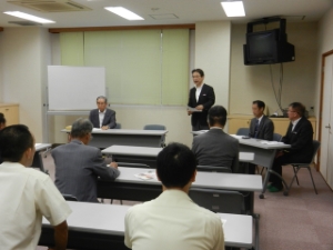 写真:自衛隊美杉協力会総会 挨拶