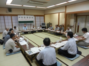 写真:【市政懇談会】安東地区自治会連合会