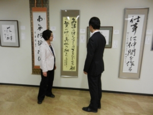 写真：津市民文化祭「書道展」