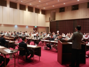 写真：津市自治会連合会一志支部定期総会 挨拶