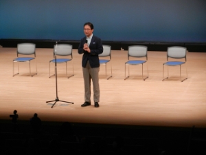 写真：第6回しらさぎフェスタ 挨拶