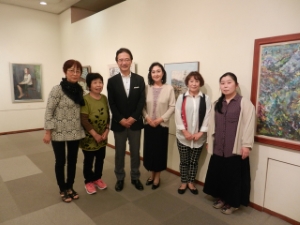 写真：第59回チャーチル会・津展 鑑賞