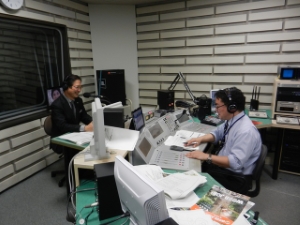 写真：FM三重「EVENING COASTER」出演