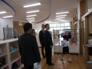 写真：坊津学園小学校・中学校 視察2