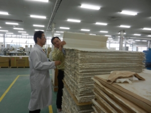 写真：日本マイクロサーム株式会社新本社及び工場 視察