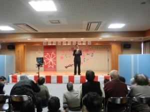 写真:雲出市民センター第22回さくらまつり 挨拶