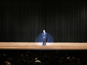 写真：花柳勢龍師籍60周年記念　珠美会チャリティー舞踊会 挨拶