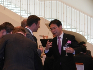 写真：日本マイクロサーム株式会社 新本社移転及び創立30周年記念式典2